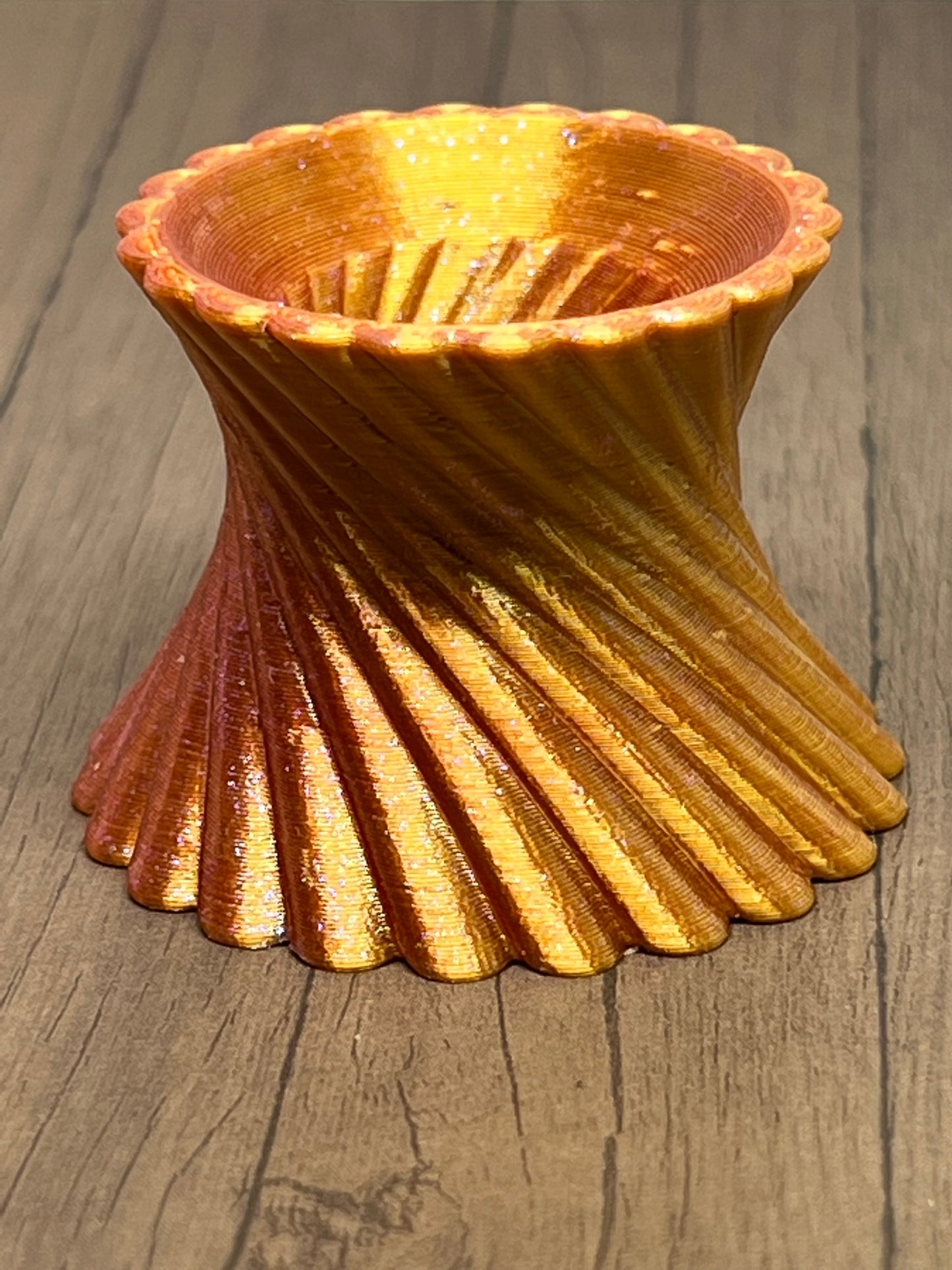 Sphere Stand - Spiral Twist (for 45-60mm Sphere)