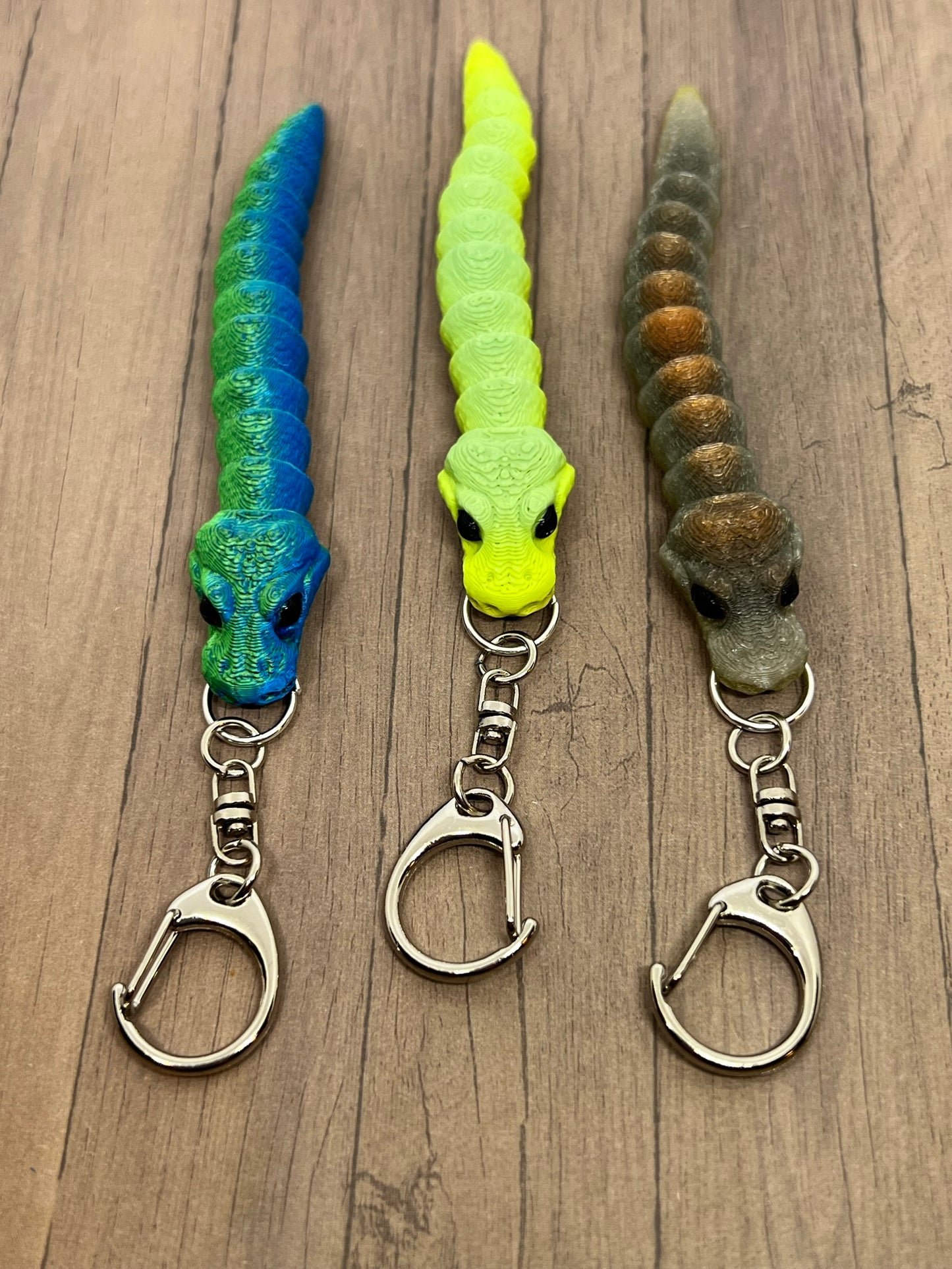 Snake - Baby Ball Python (Keychain/Bag Clip)