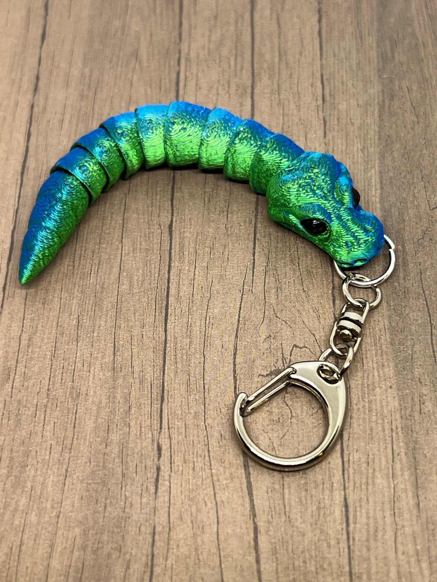 Snake - Baby Ball Python (Keychain/Bag Clip)