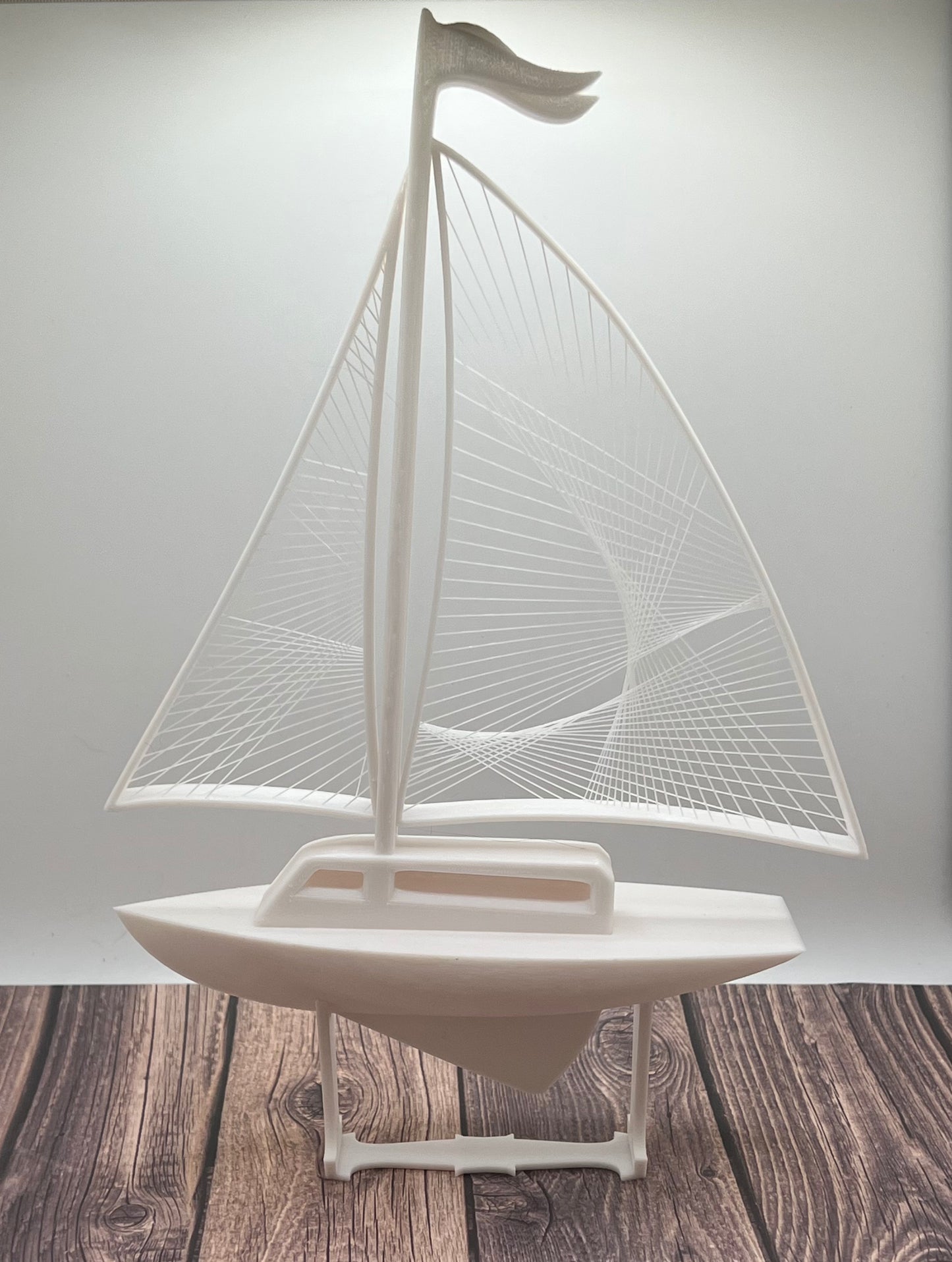 String Art Sailboat