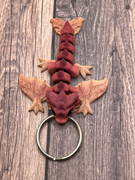 Tiny Wyvern Dragon (Keychain/Bag Clip)