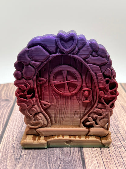 Fairy Door - Hearts and Vines - Small