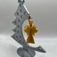 Standing Christmas Tree with Angel Bauble