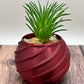 Round Bauble Spiral Succulent Holder