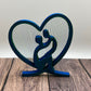 String Art Heart - Mother and Child