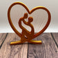 String Art Heart - Mother and Child