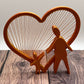String Art Heart - Father and Child