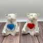Low Poly Bear with Heart