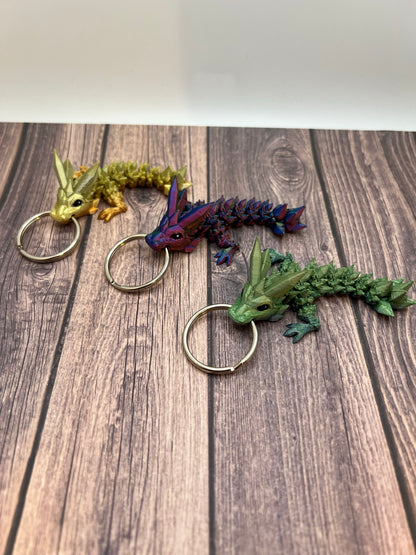 Crystal Dragon Tadling (Keychain/Bag Clip)