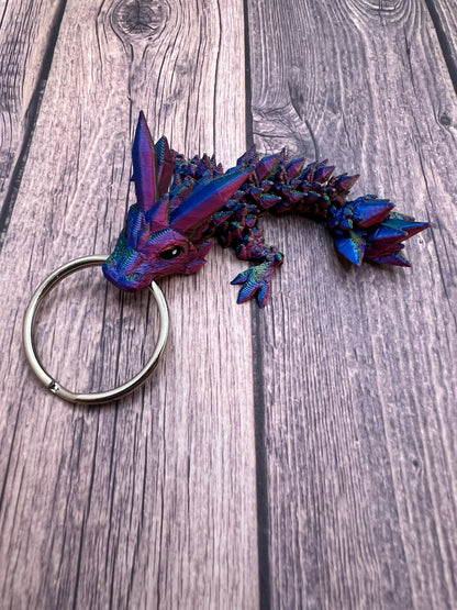 Crystal Dragon Tadling (Keychain/Bag Clip)