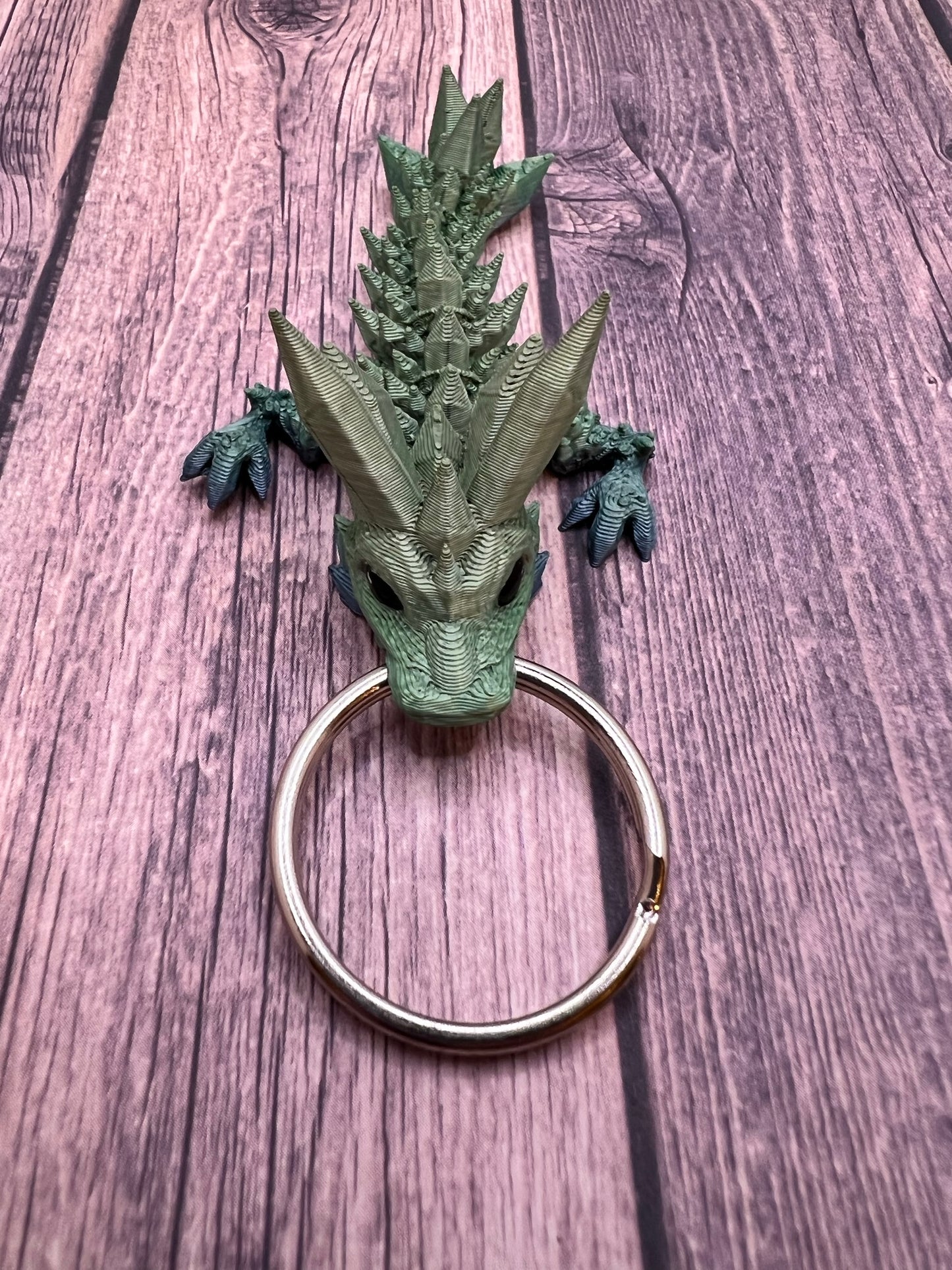 Crystal Dragon Tadling (Keychain/Bag Clip)