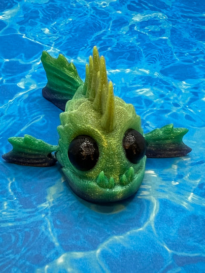 Moss Eater Flexi Fish - Large