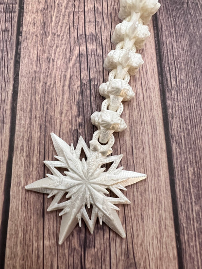 Winter Snowflake Dragon - Medium