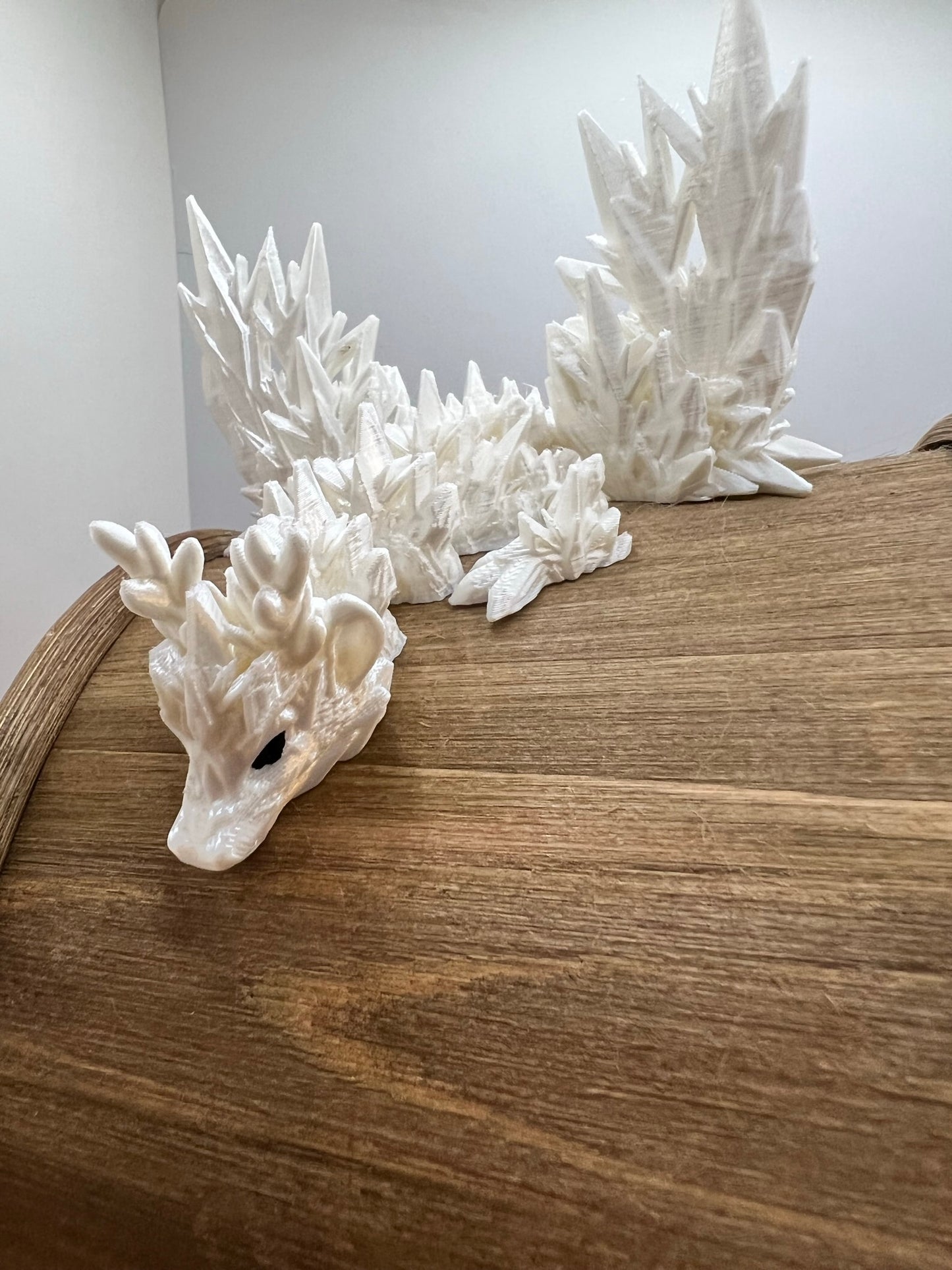 Winter Snowflake Dragon - Medium