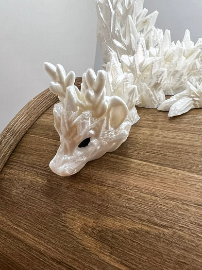 Winter Snowflake Dragon - Medium