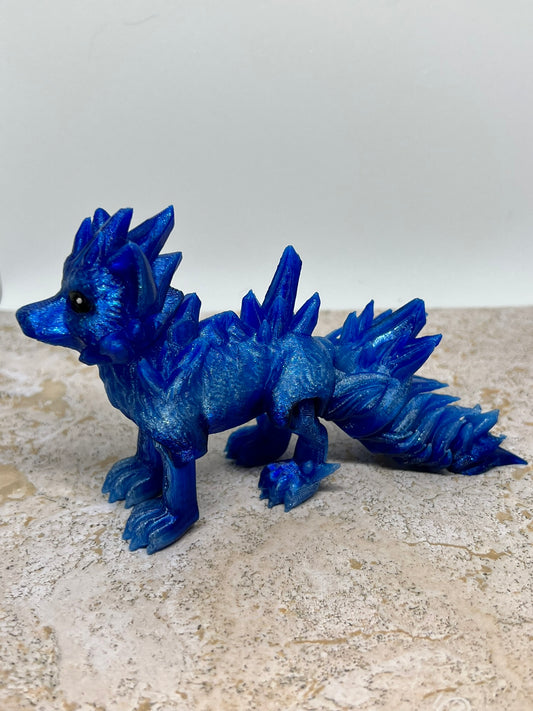Crystal Wolf Pup - Medium