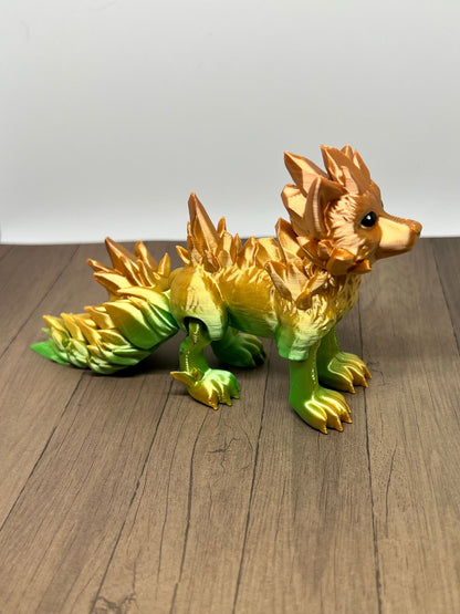 Crystal Wolf Pup - Medium