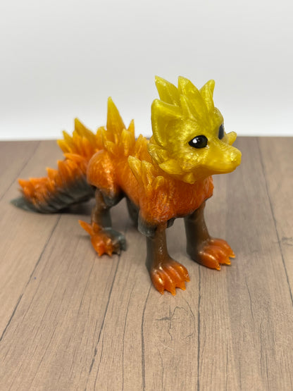 Crystal Wolf Pup - Medium