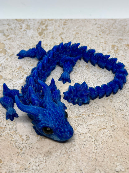 Horned Dragon with Scales - Medium