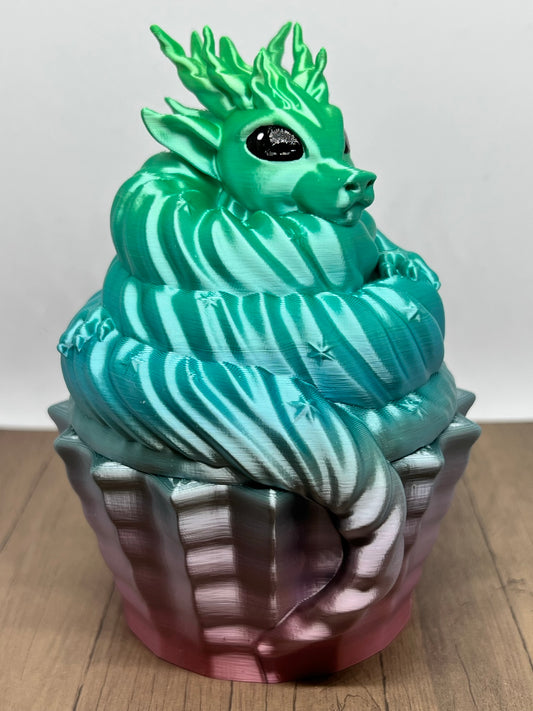 Cupcake Dragon Bank - Large