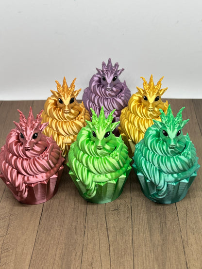 Cupcake Dragon (Solid) - Small