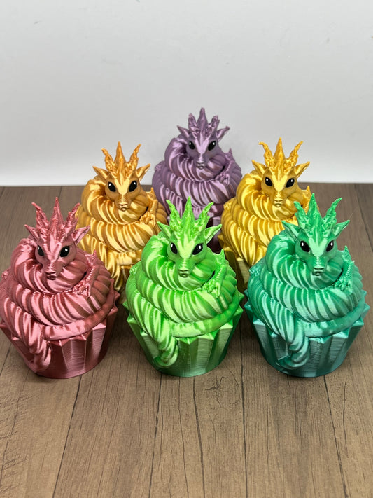 Cupcake Dragon (Solid) - Small
