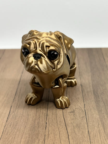Pug Dog Flexi - Medium
