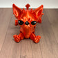 Devil Chihuahua Dog Flexi - Medium